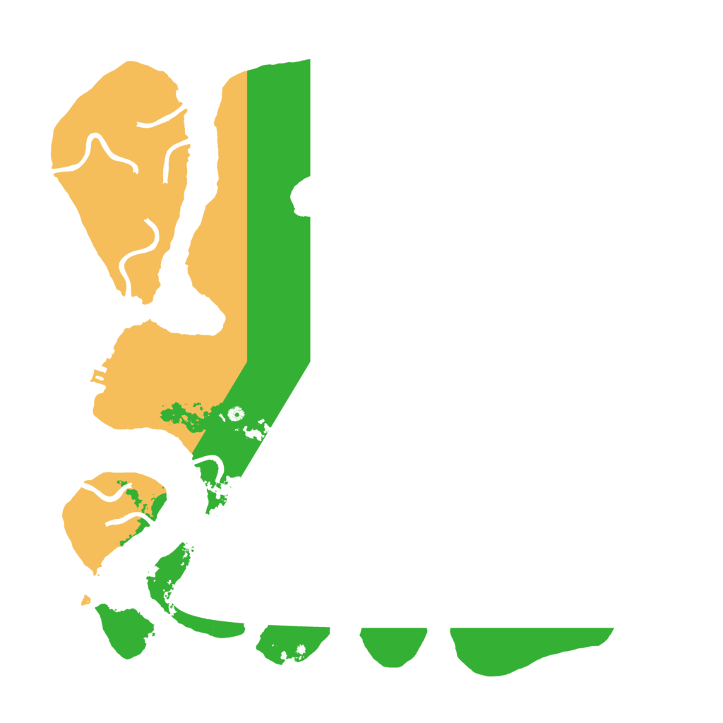 Biome Rust Map: Procedural Map, Size: 3500, Seed: 837265652