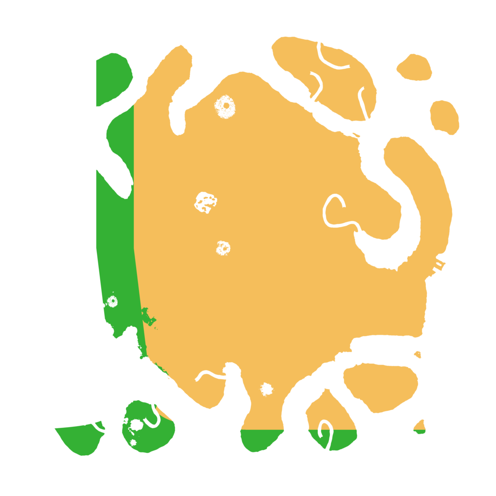 Biome Rust Map: Procedural Map, Size: 3458, Seed: 2022