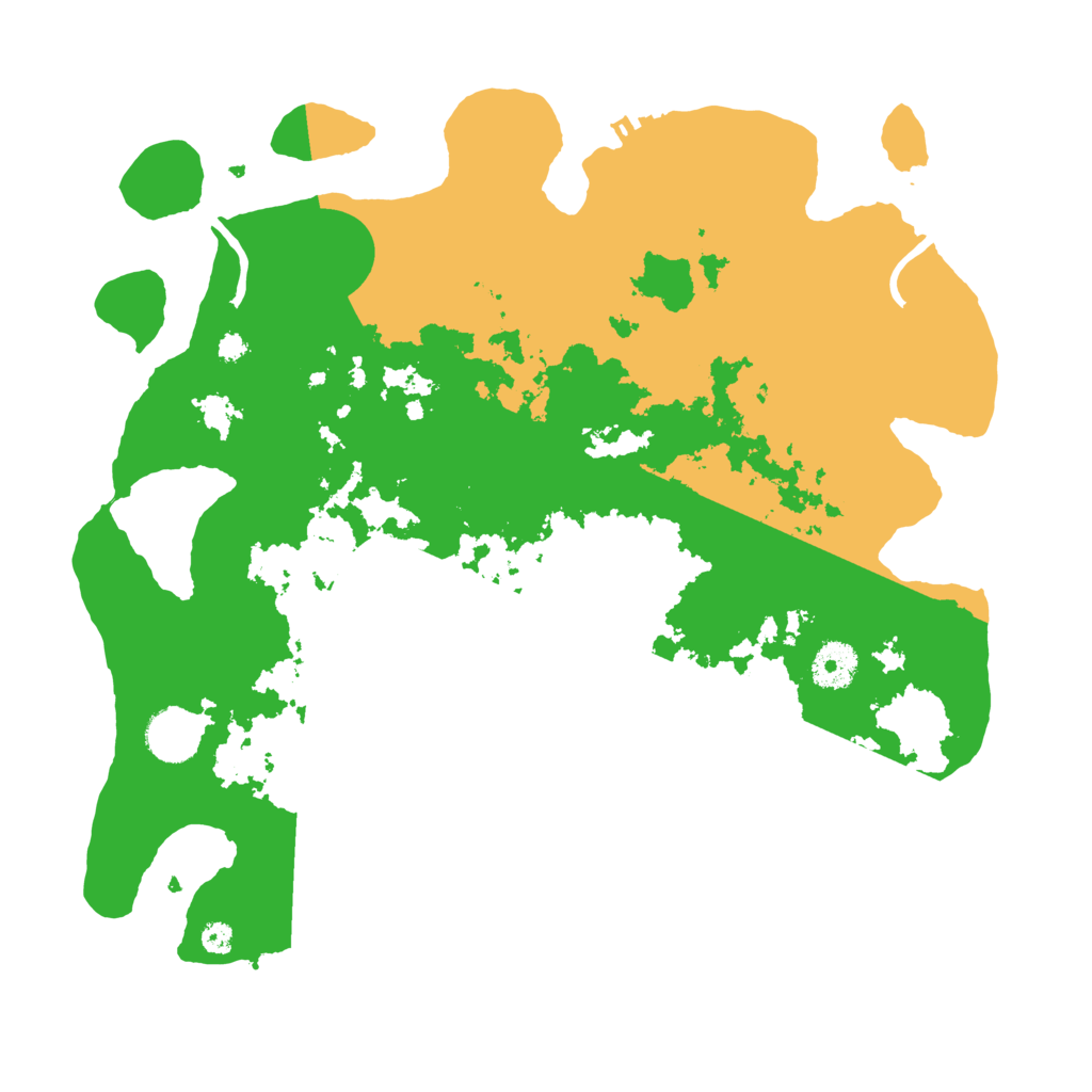 Biome Rust Map: Procedural Map, Size: 3550, Seed: 341790