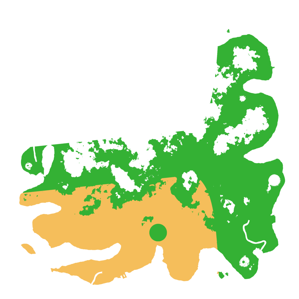 Biome Rust Map: Procedural Map, Size: 4500, Seed: 22