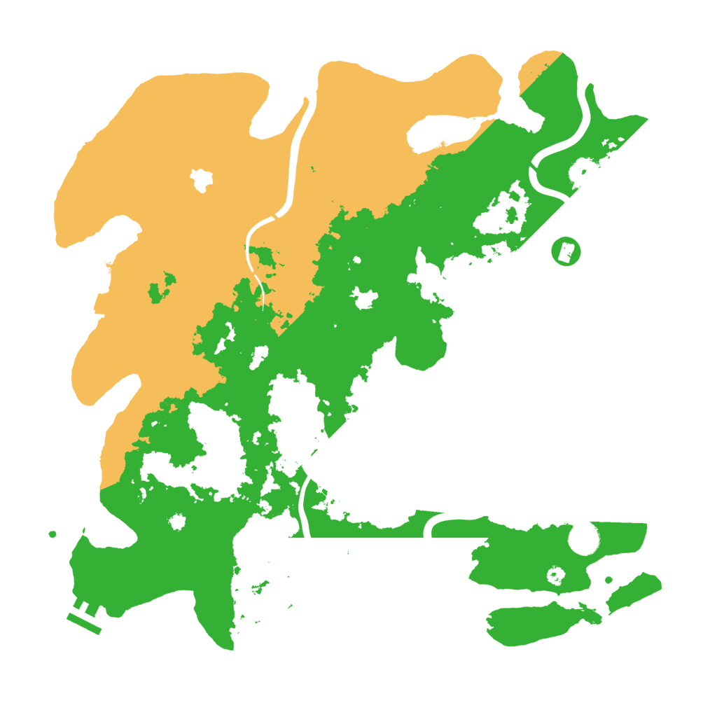 Biome Rust Map: Procedural Map, Size: 4000, Seed: 326299