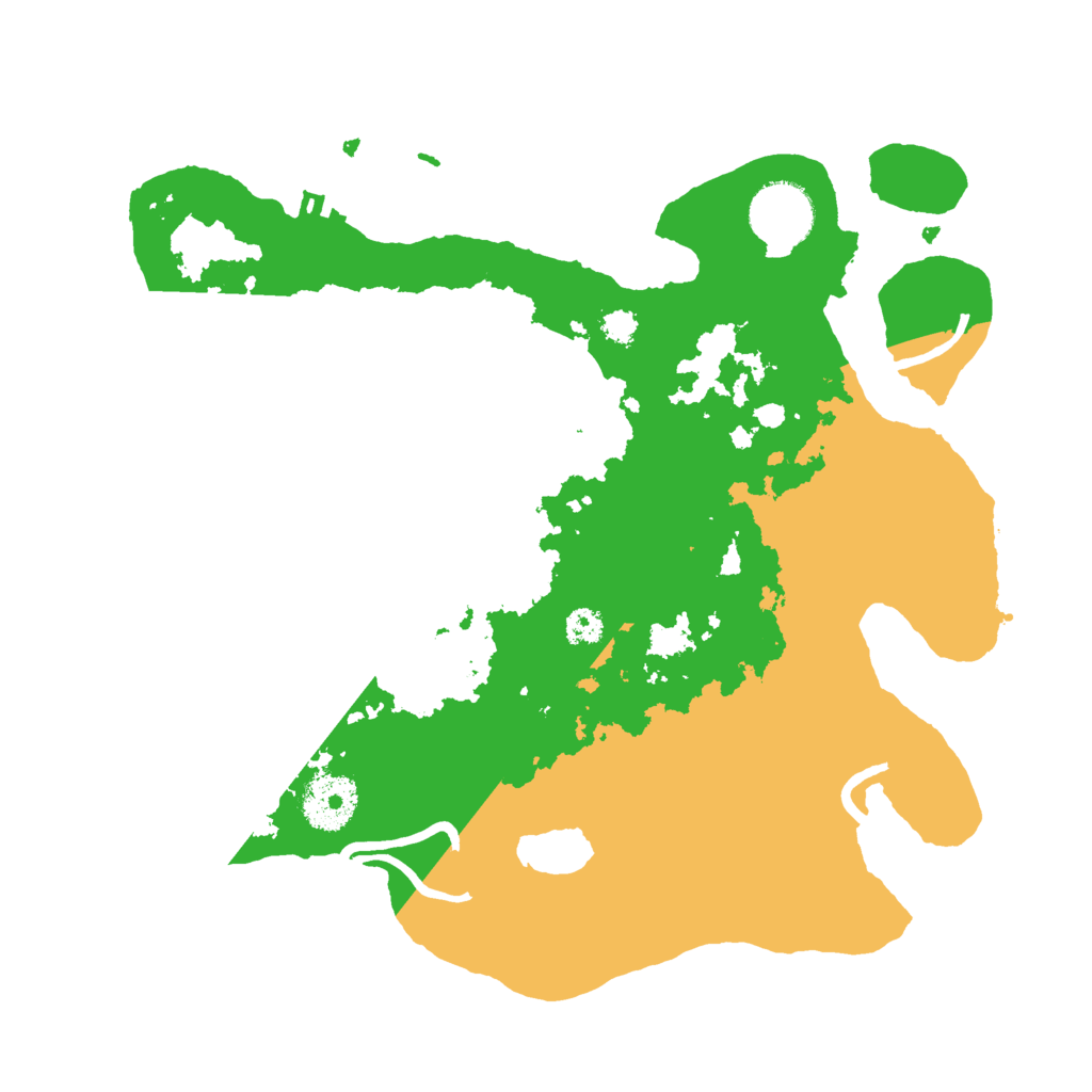 Biome Rust Map: Procedural Map, Size: 3000, Seed: 176905283