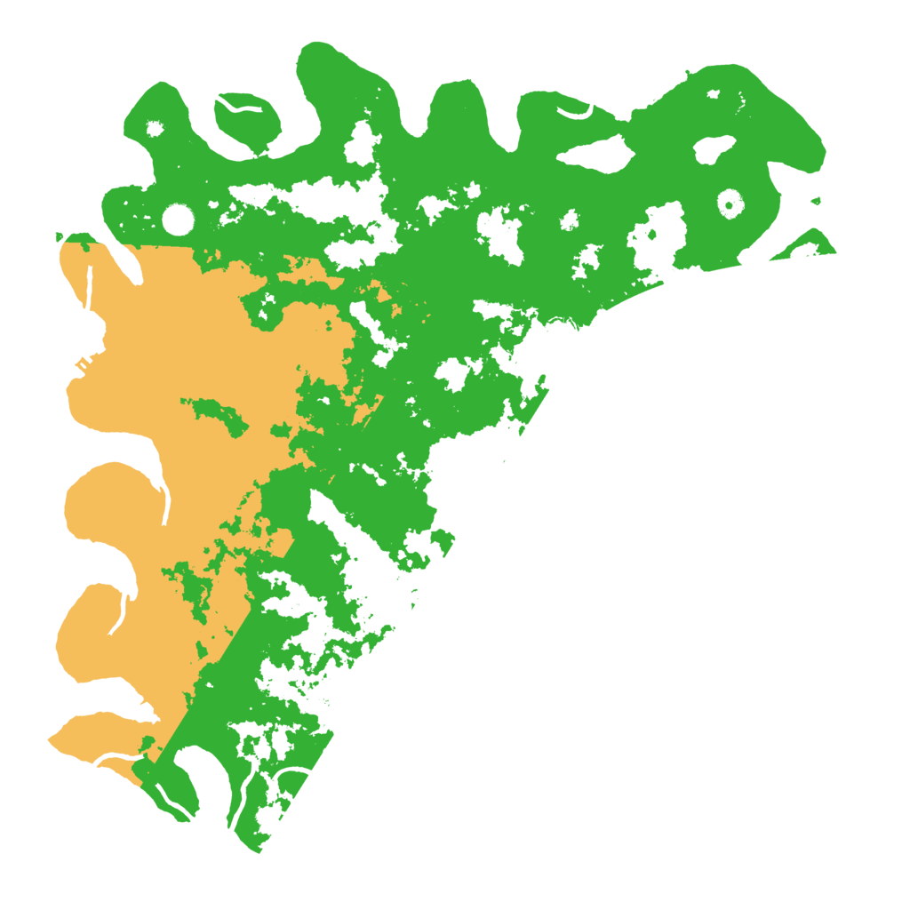 Biome Rust Map: Procedural Map, Size: 5000, Seed: 1369728849