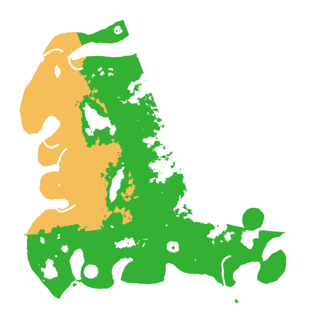 Biome Rust Map: Procedural Map, Size: 4000, Seed: 147265