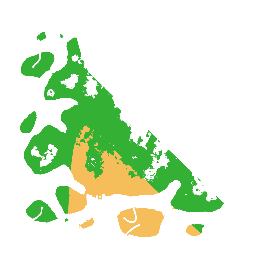 Biome Rust Map: Procedural Map, Size: 3500, Seed: 1962607296