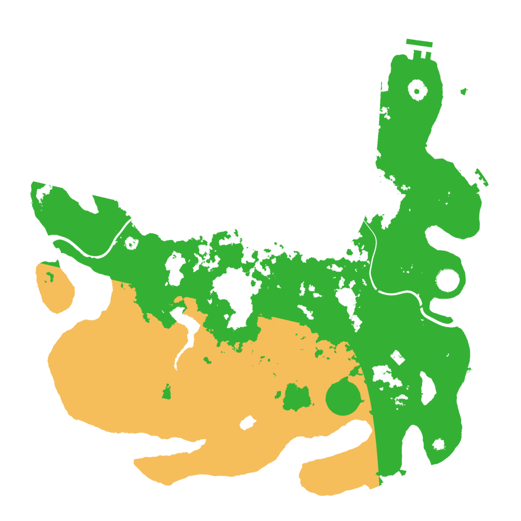 Biome Rust Map: Procedural Map, Size: 4000, Seed: 695532