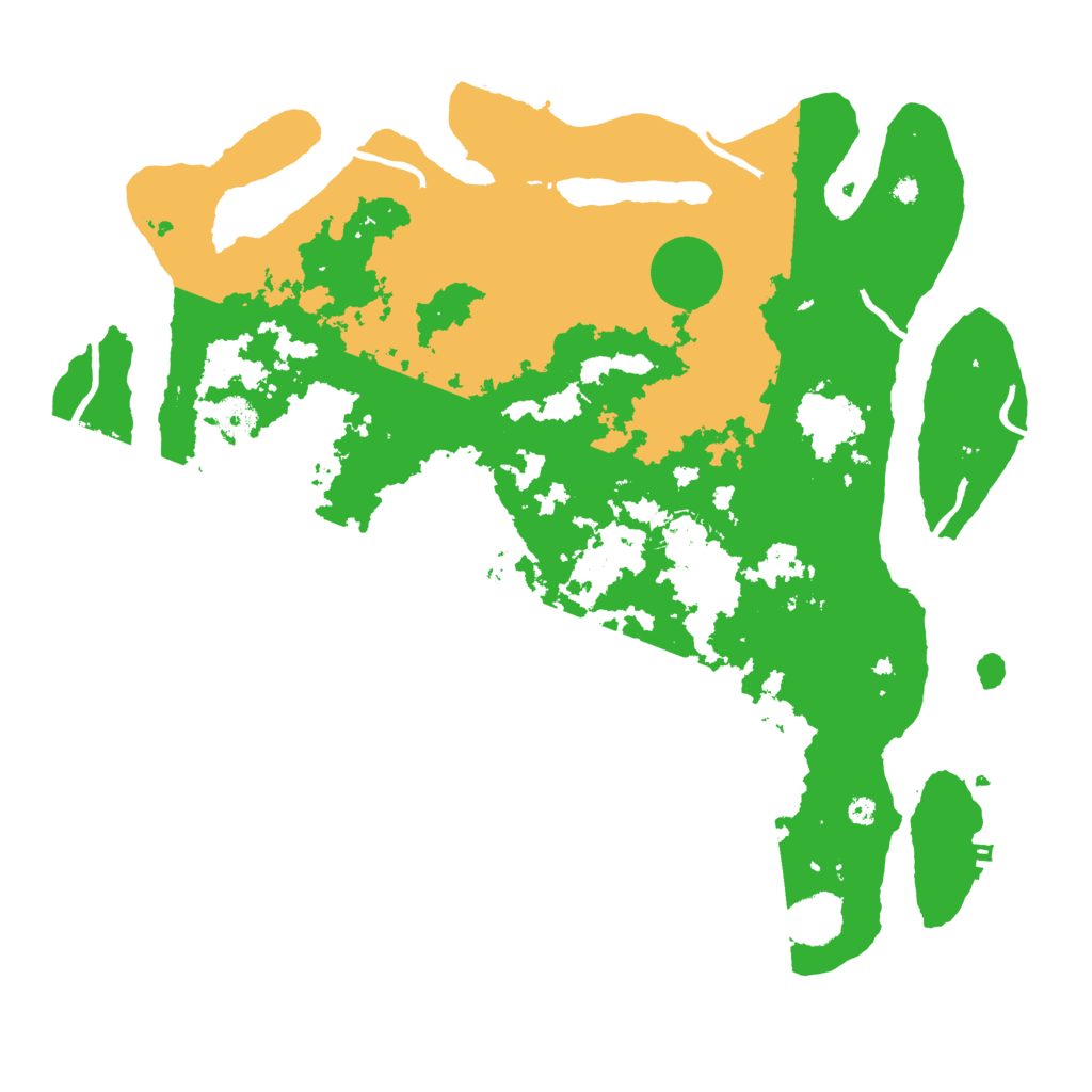 Biome Rust Map: Procedural Map, Size: 4000, Seed: 2011658594