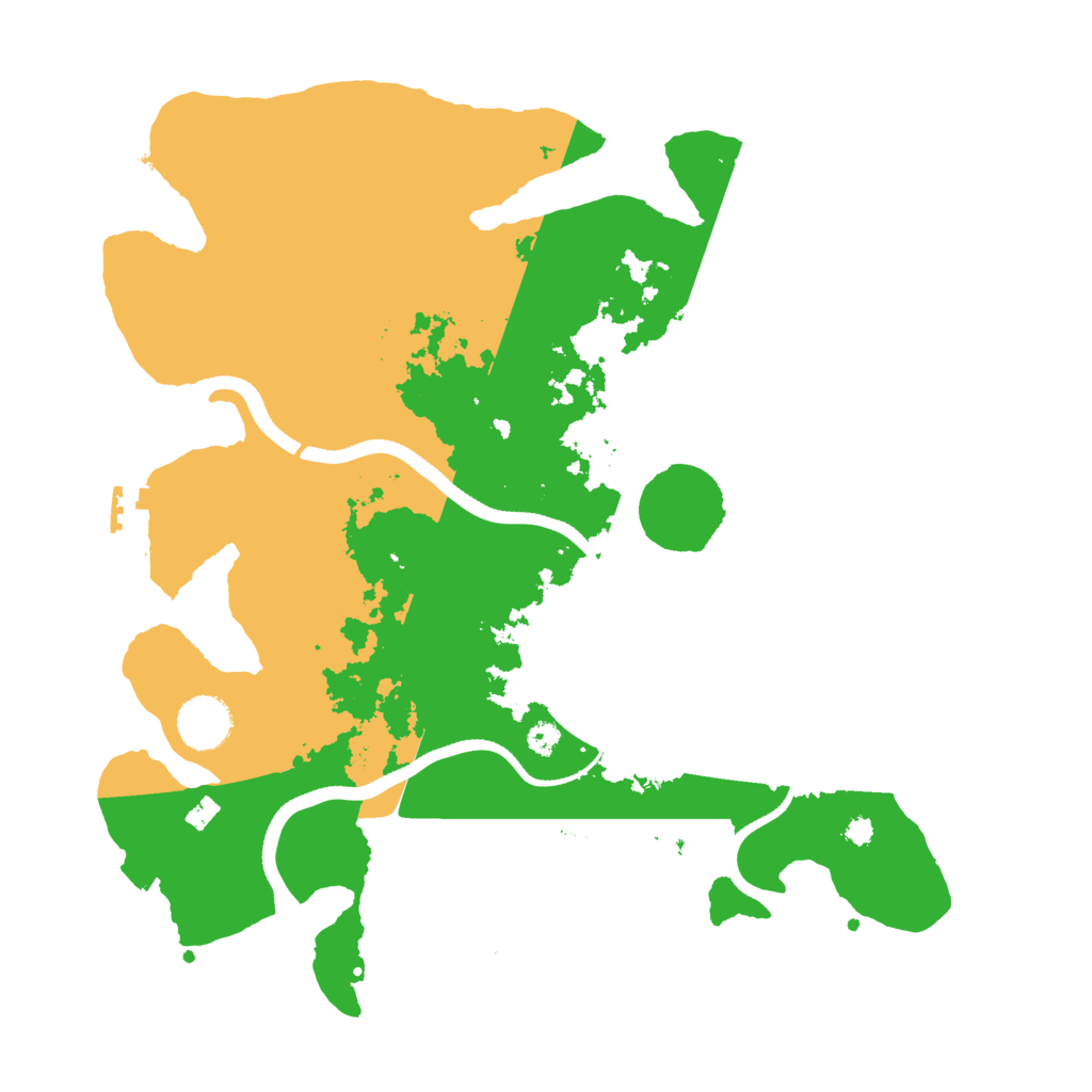 Biome Rust Map: Procedural Map, Size: 3550, Seed: 565230