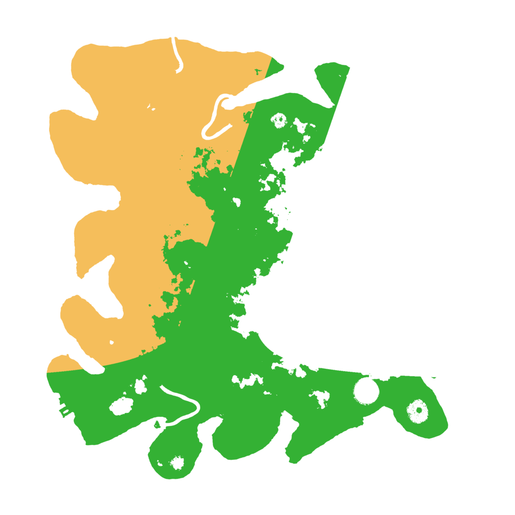 Biome Rust Map: Procedural Map, Size: 3550, Seed: 565230