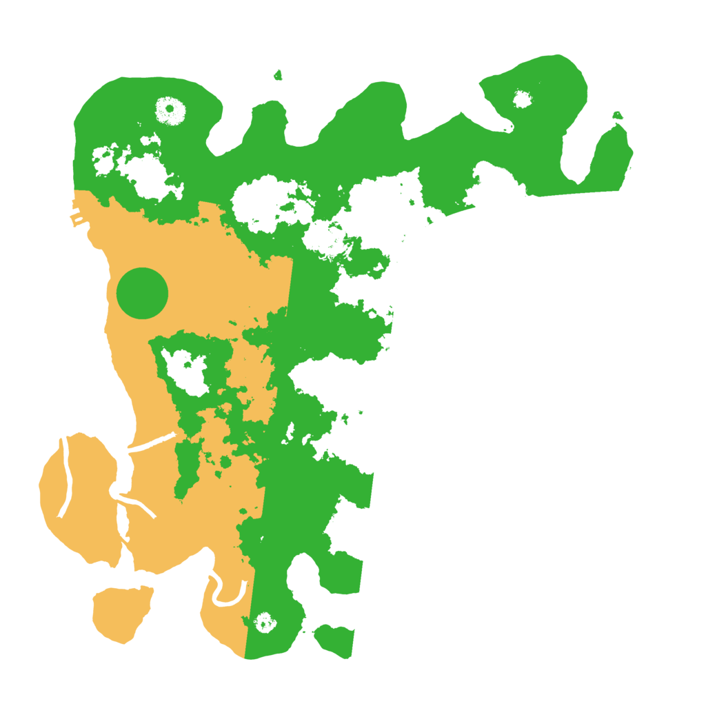 Biome Rust Map: Procedural Map, Size: 3600, Seed: 32031029