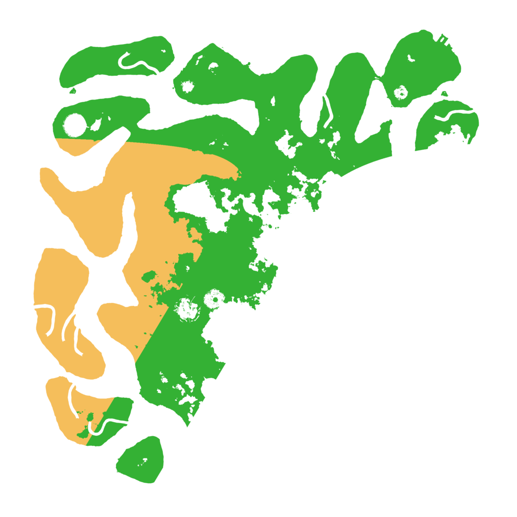 Biome Rust Map: Procedural Map, Size: 4000, Seed: 392064