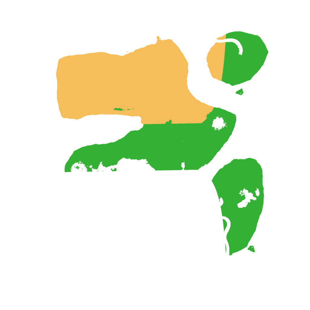 Biome Rust Map: Procedural Map, Size: 2200, Seed: 662437058