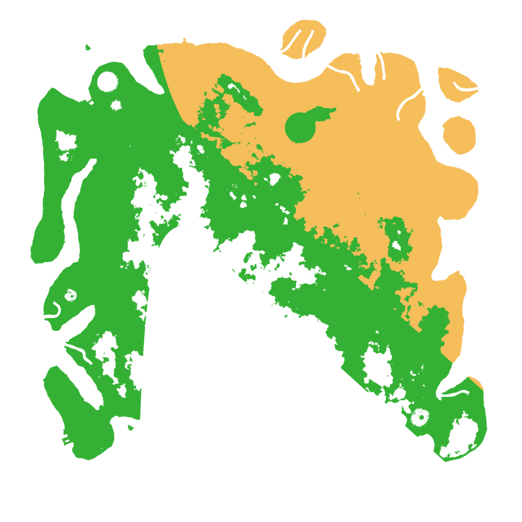 Biome Rust Map: Procedural Map, Size: 4500, Seed: 1265716263