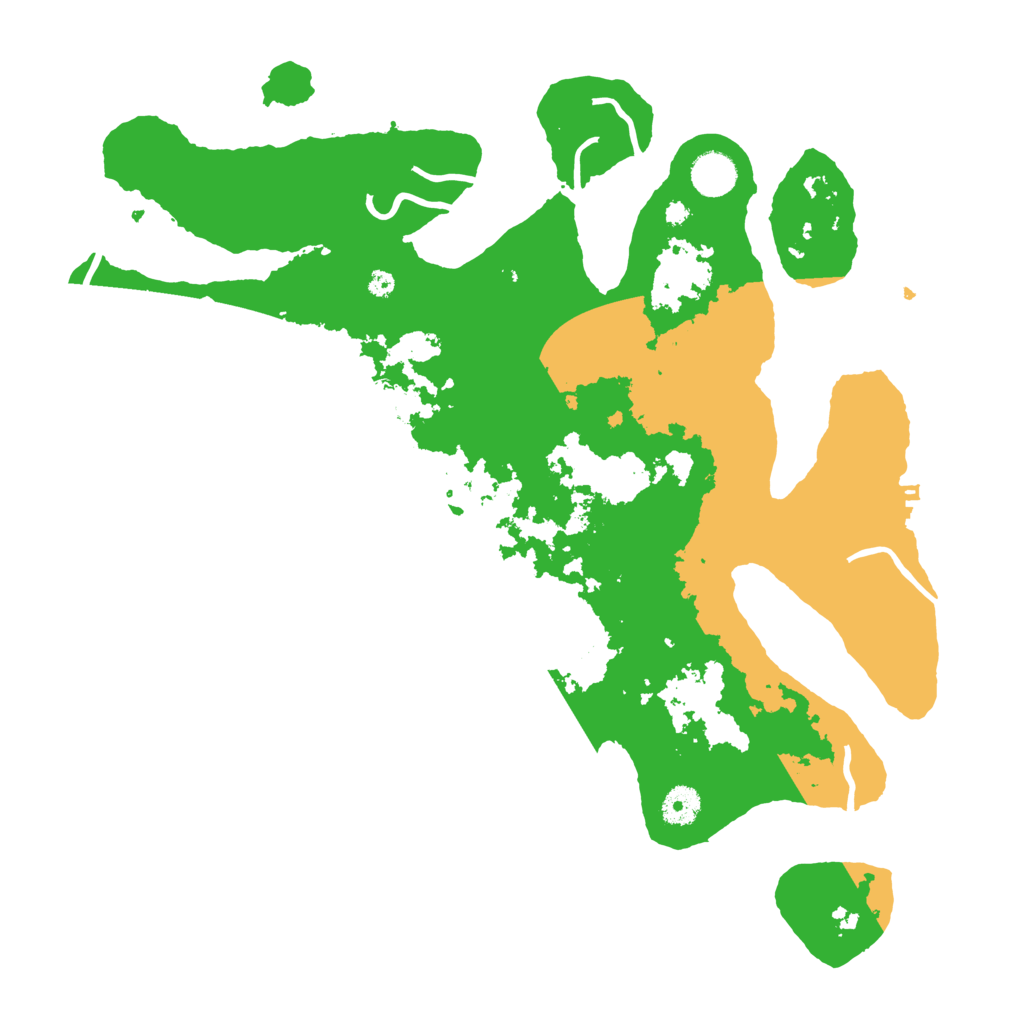 Biome Rust Map: Procedural Map, Size: 4000, Seed: 6942069