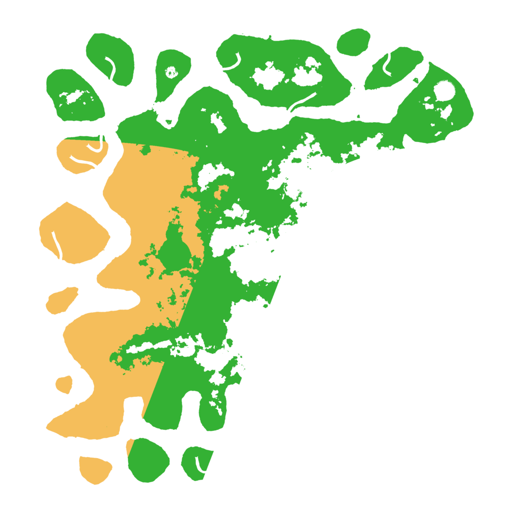 Biome Rust Map: Procedural Map, Size: 4500, Seed: 123453