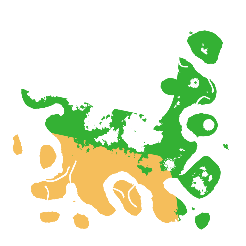 Biome Rust Map: Procedural Map, Size: 3850, Seed: 715988997