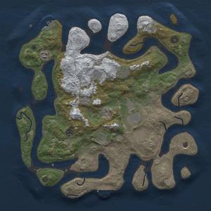 Thumbnail Rust Map: Procedural Map, Size: 4000, Seed: 1360528717, 18 Monuments