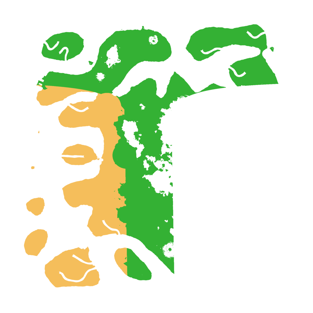 Biome Rust Map: Procedural Map, Size: 3500, Seed: 778289991