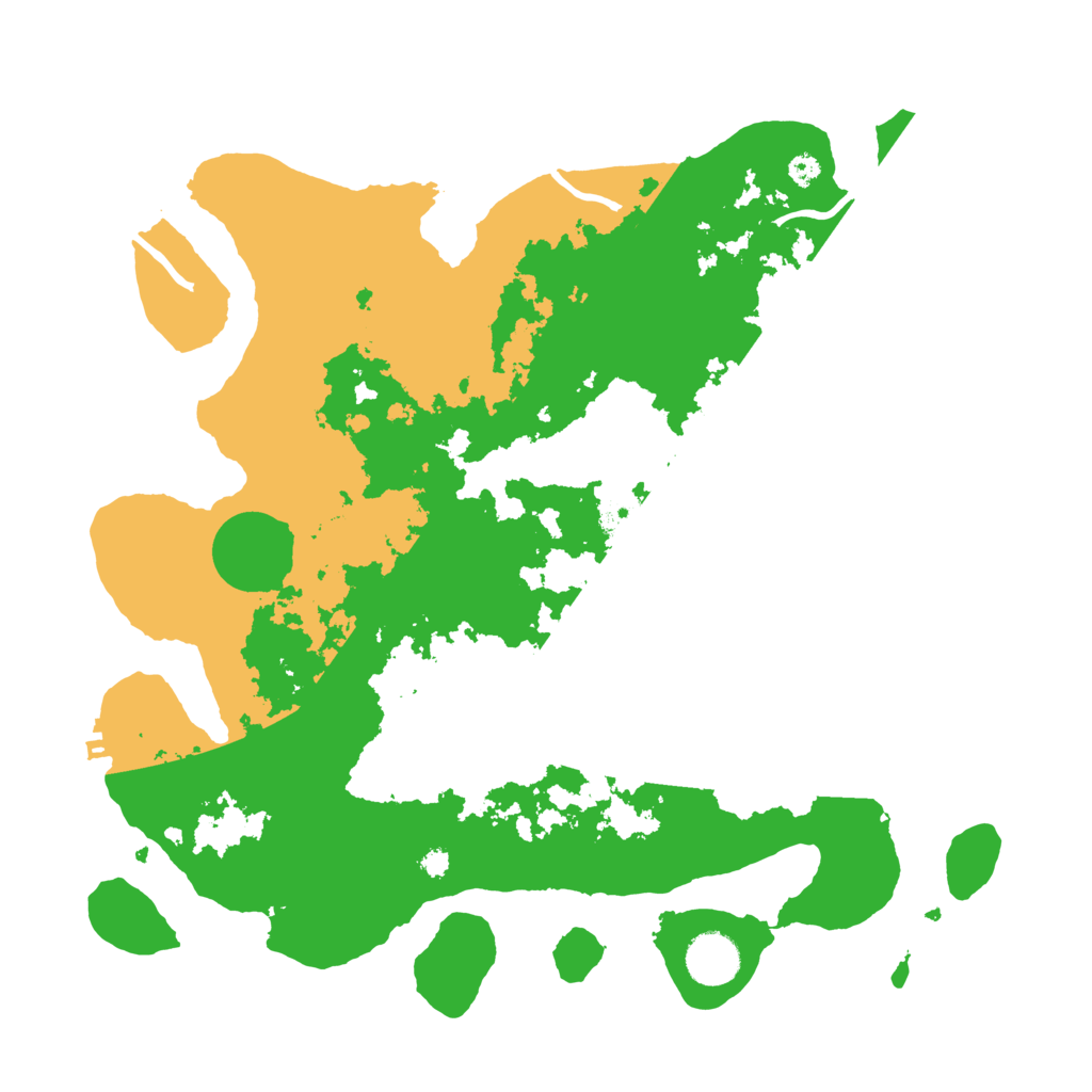 Biome Rust Map: Procedural Map, Size: 3600, Seed: 1482122913