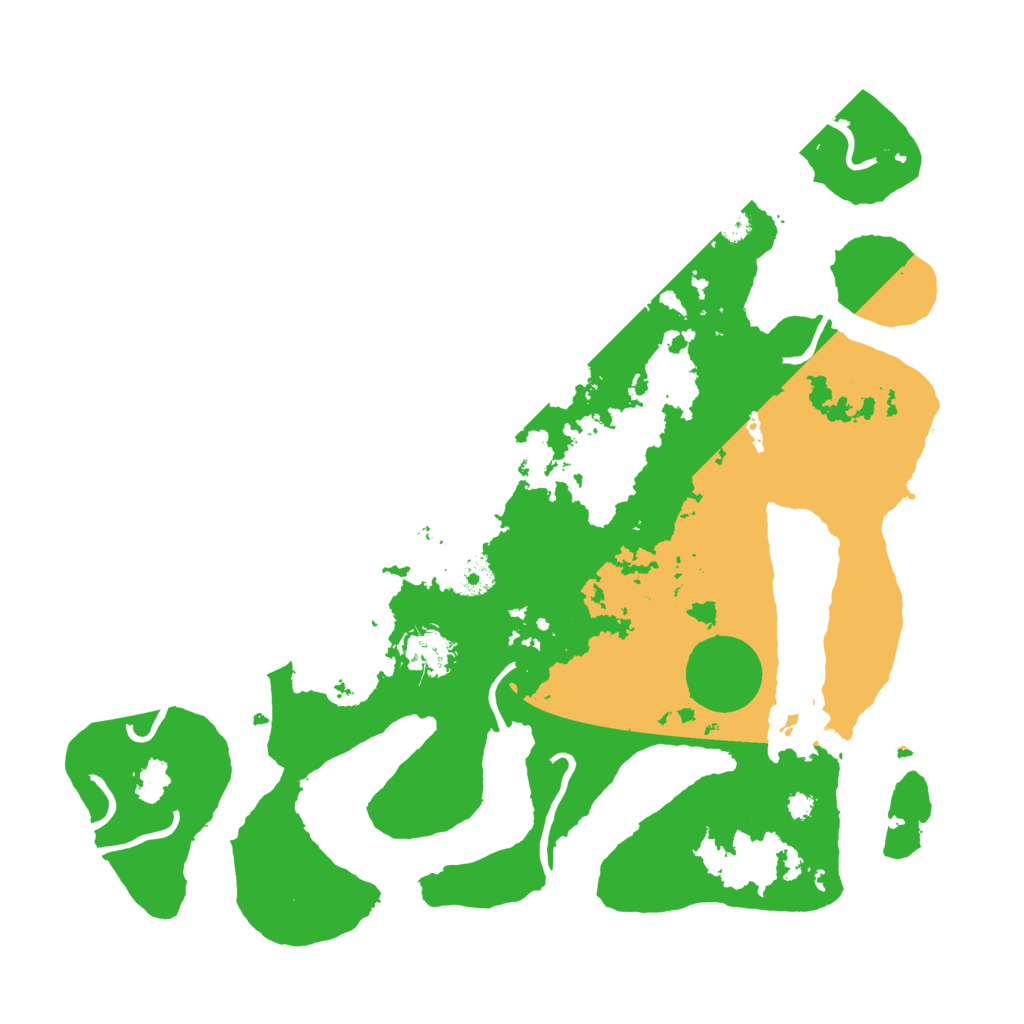 Biome Rust Map: Procedural Map, Size: 3550, Seed: 931132