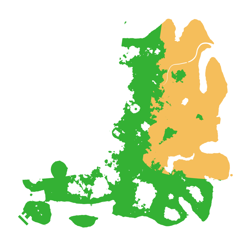 Biome Rust Map: Procedural Map, Size: 4000, Seed: 1467430012