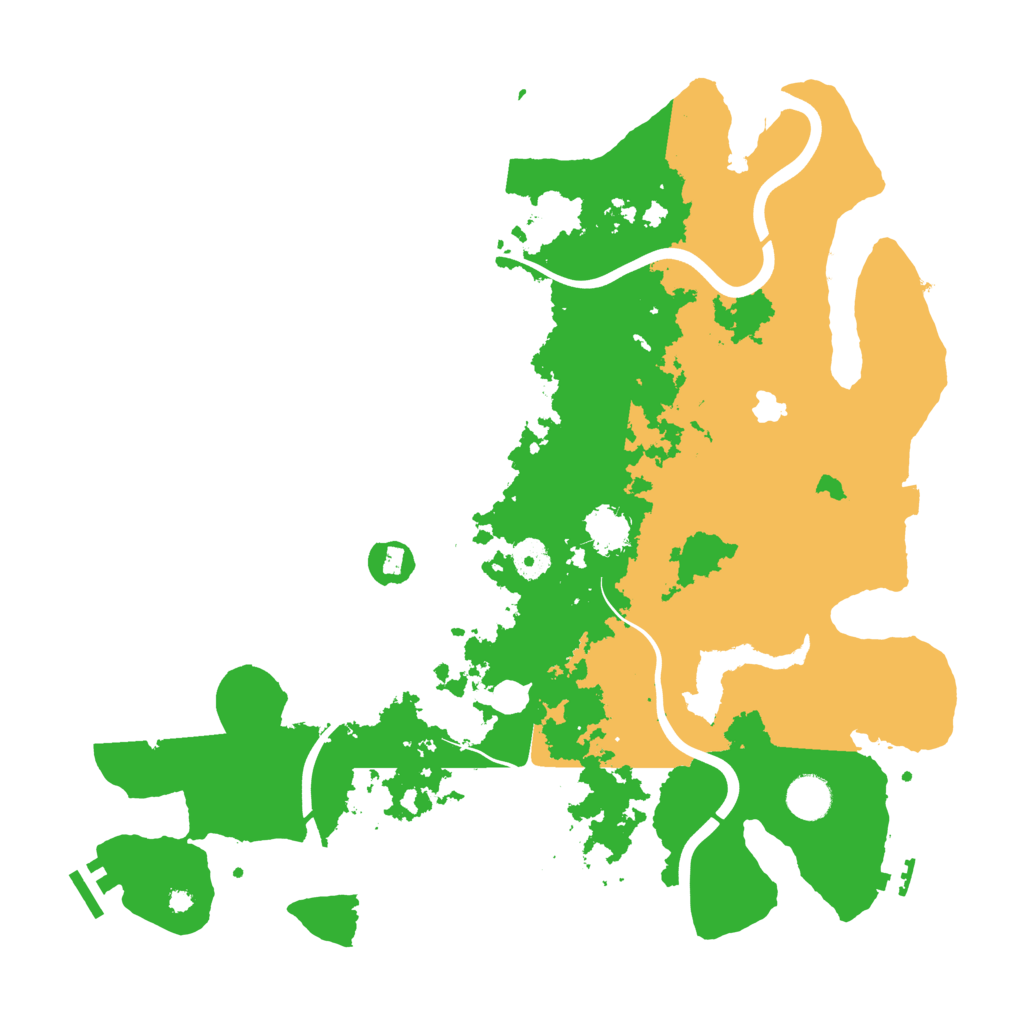 Biome Rust Map: Procedural Map, Size: 4000, Seed: 1467430012