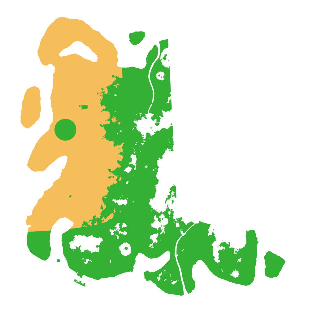 Biome Rust Map: Procedural Map, Size: 3850, Seed: 669426160