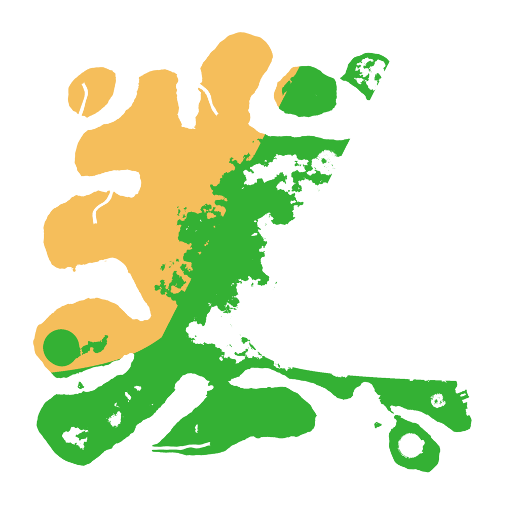 Biome Rust Map: Procedural Map, Size: 3800, Seed: 8652