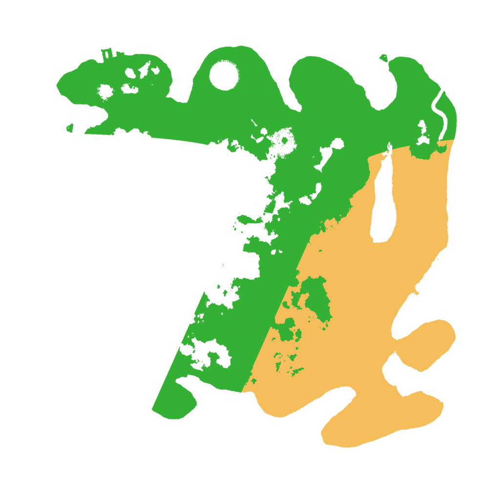 Biome Rust Map: Procedural Map, Size: 3000, Seed: 2321272