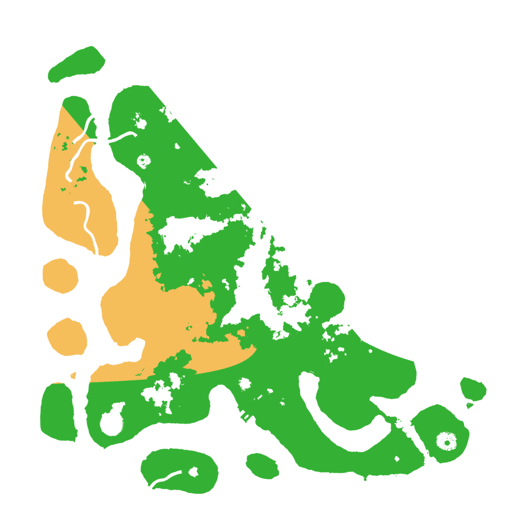 Biome Rust Map: Procedural Map, Size: 4000, Seed: 6741