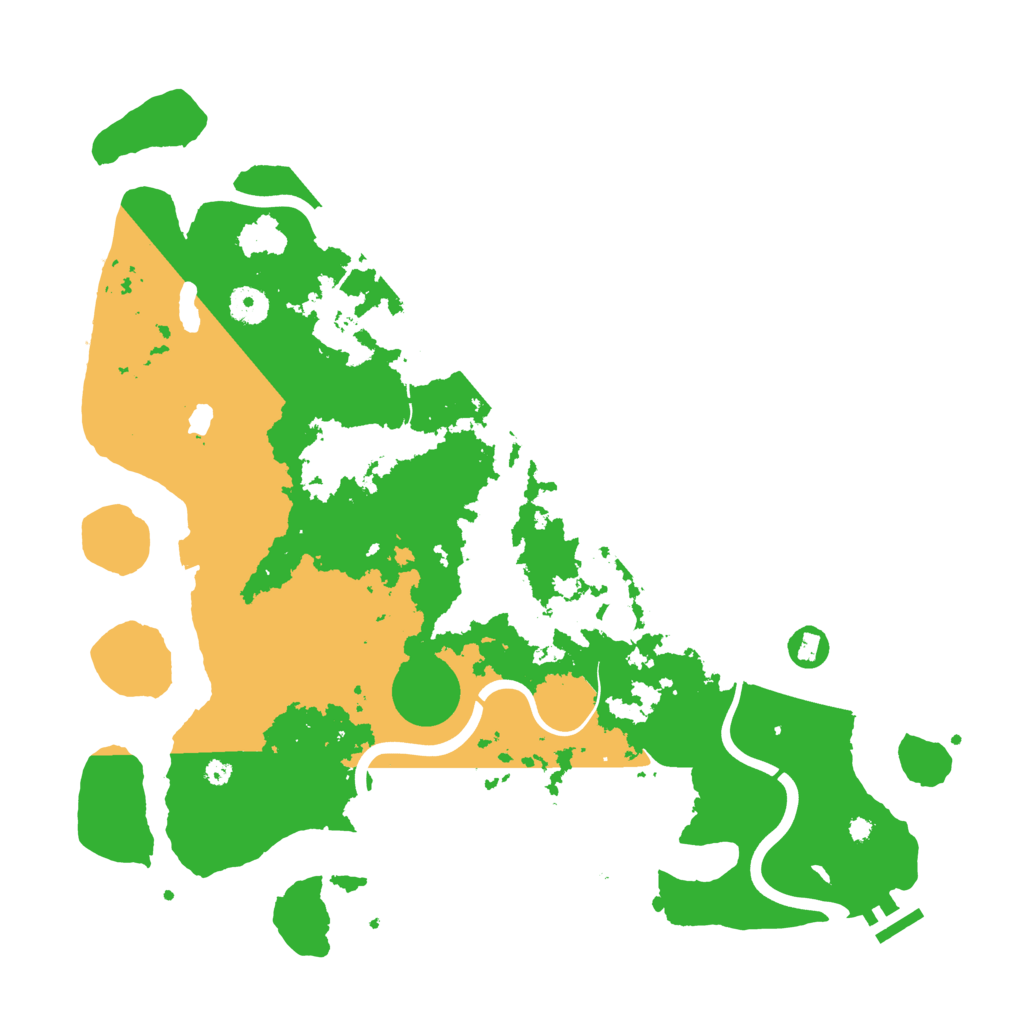 Biome Rust Map: Procedural Map, Size: 4000, Seed: 6741
