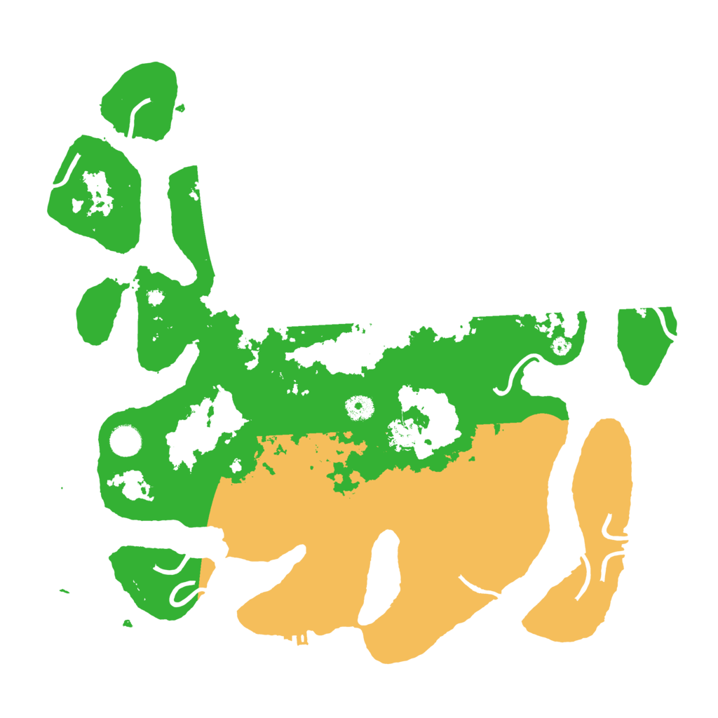 Biome Rust Map: Procedural Map, Size: 4000, Seed: 50422