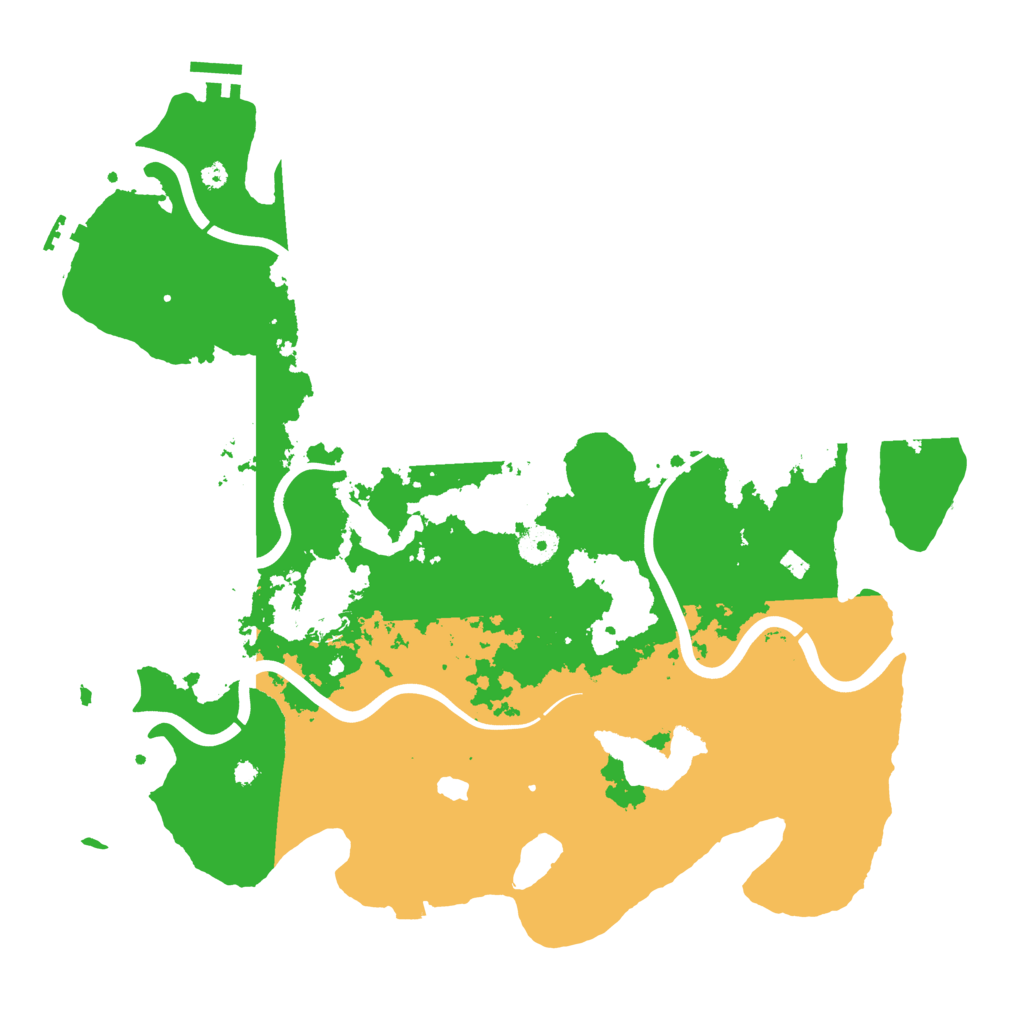 Biome Rust Map: Procedural Map, Size: 4000, Seed: 50422