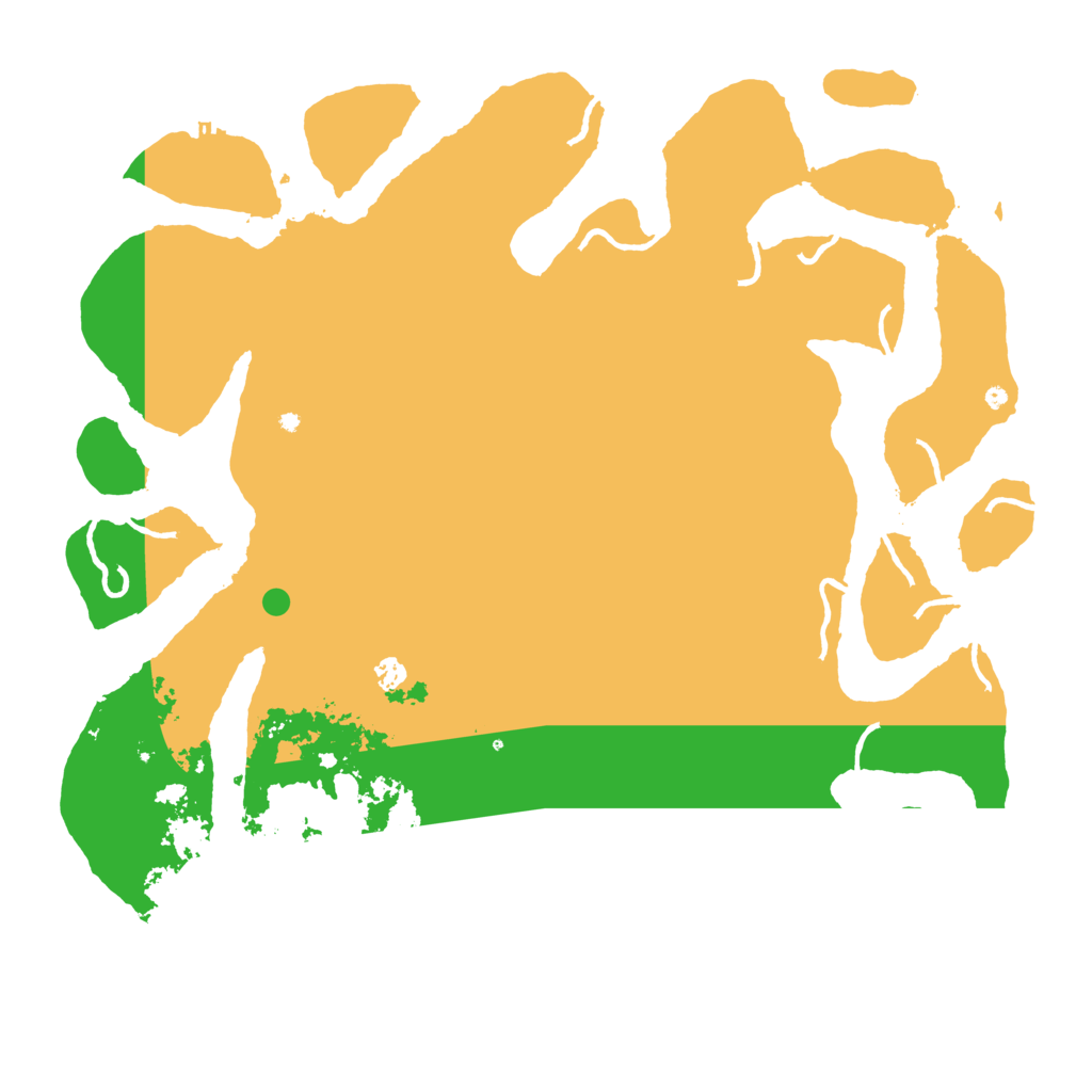 Biome Rust Map: Procedural Map, Size: 5200, Seed: 50000