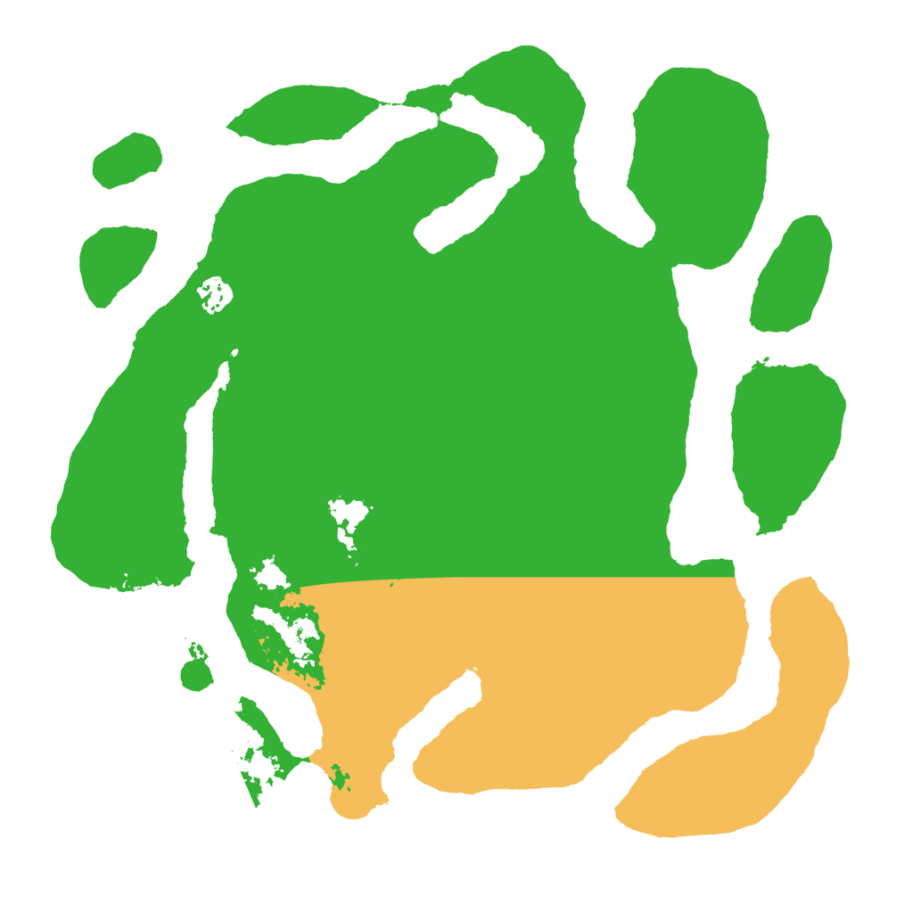 Biome Rust Map: Barren, Size: 3950, Seed: 1771761848