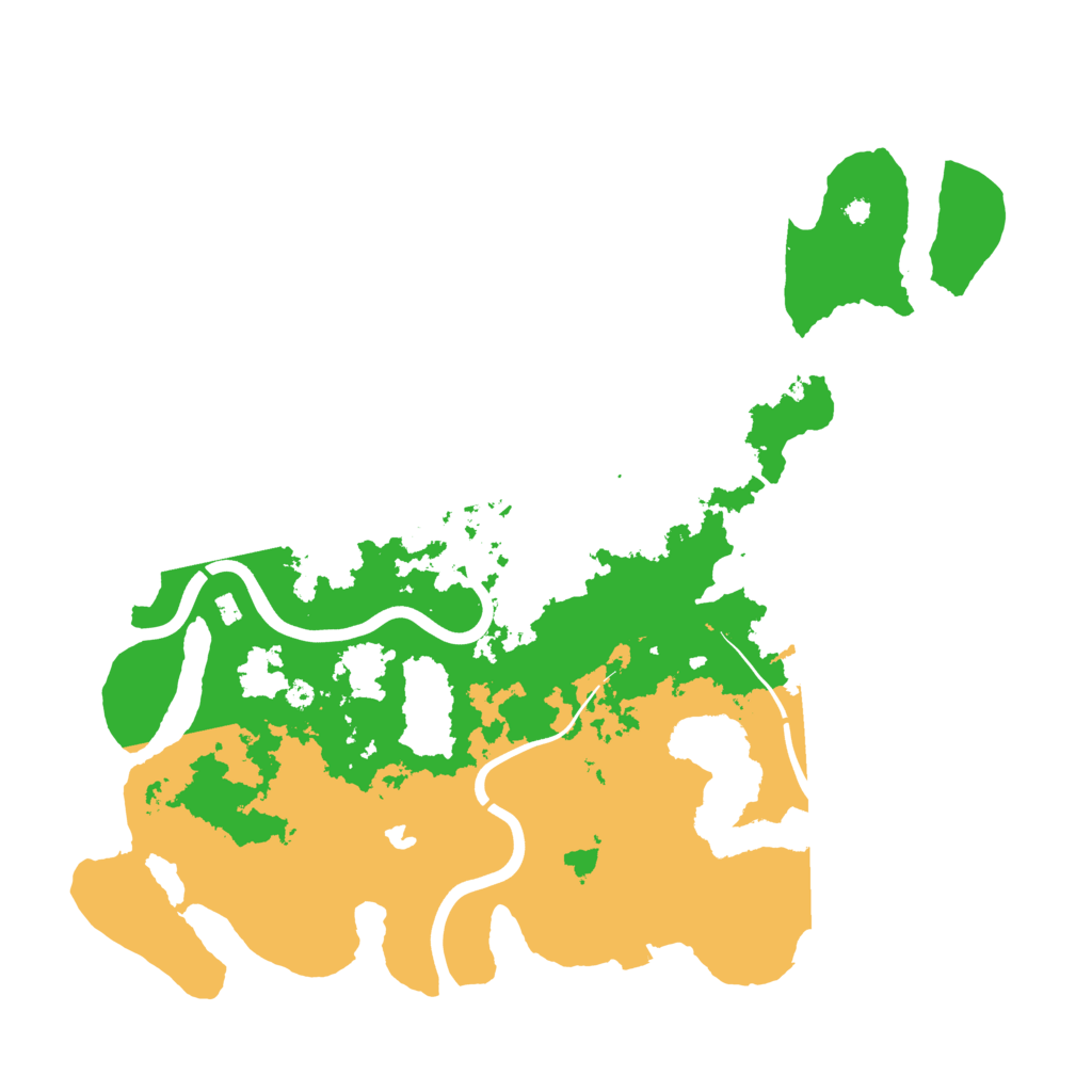 Biome Rust Map: Procedural Map, Size: 4000, Seed: 705096085