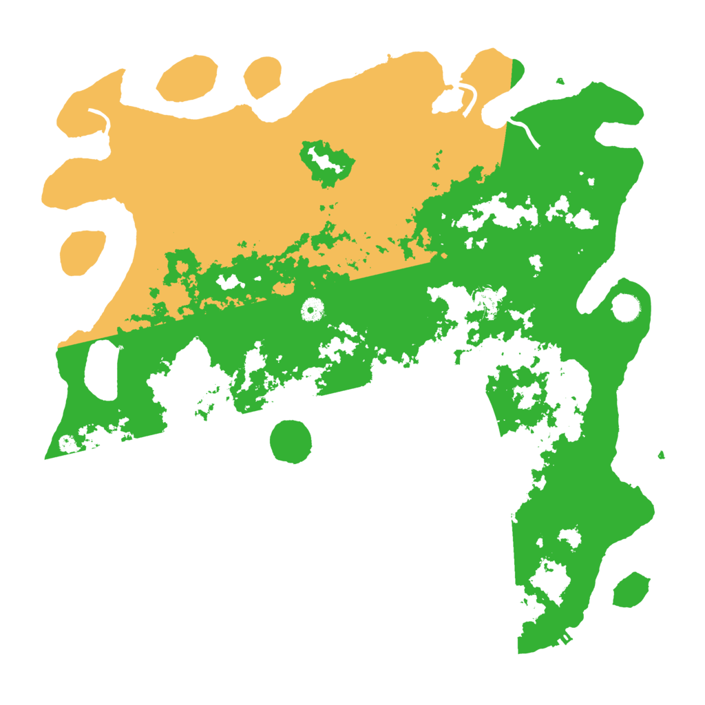 Biome Rust Map: Procedural Map, Size: 4500, Seed: 26