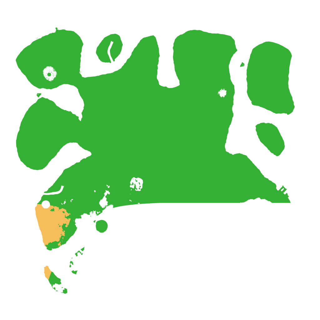 Biome Rust Map: Procedural Map, Size: 3550, Seed: 992336