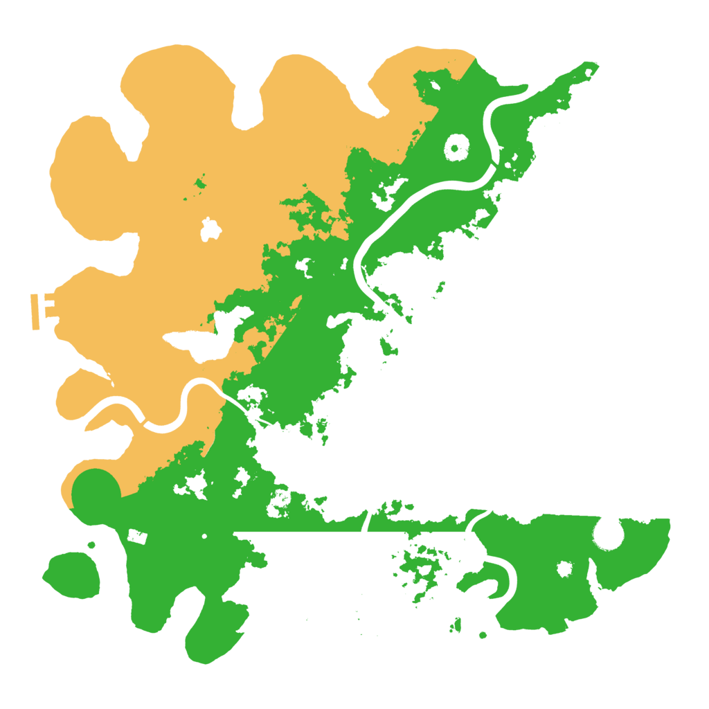 Biome Rust Map: Procedural Map, Size: 4000, Seed: 1420