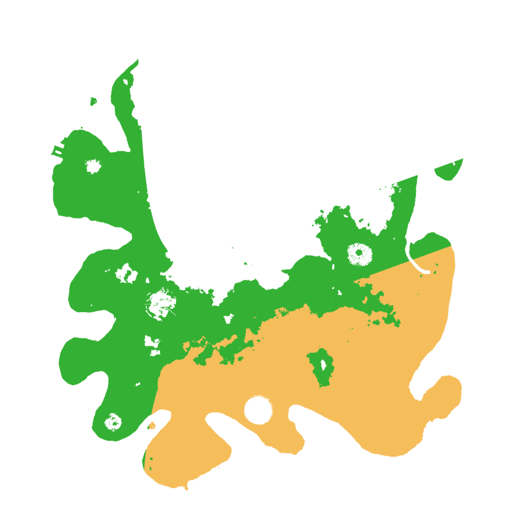 Biome Rust Map: Procedural Map, Size: 3247, Seed: 13950