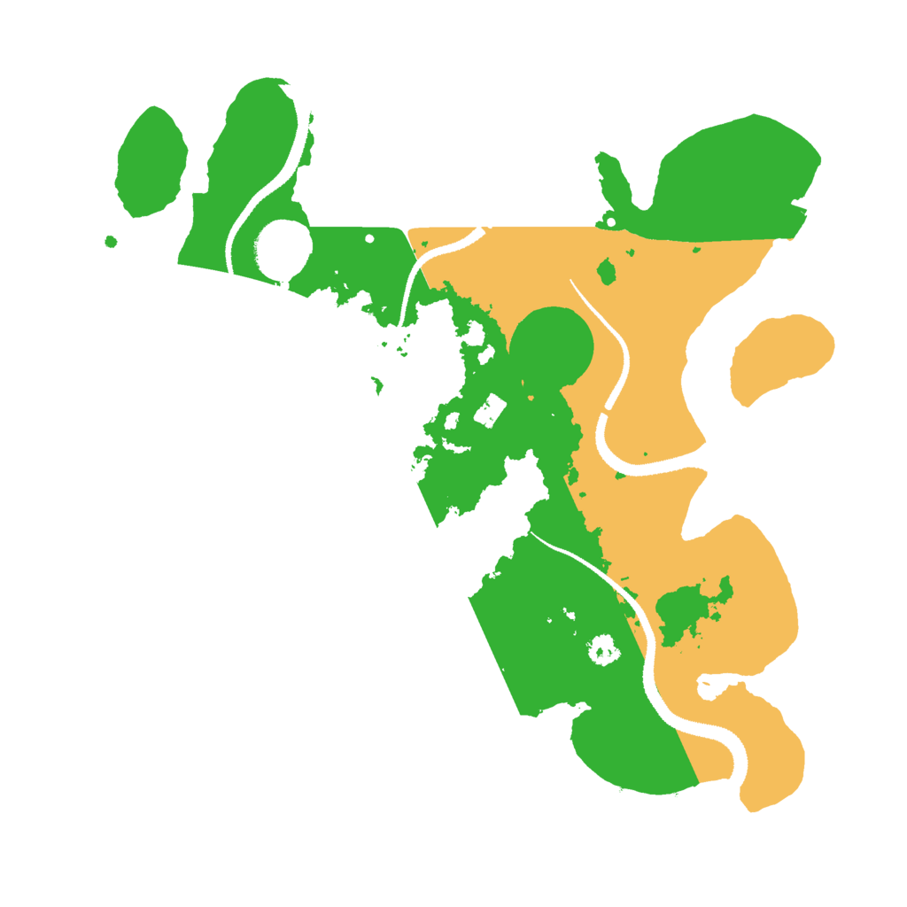 Biome Rust Map: Procedural Map, Size: 3000, Seed: 1483323637