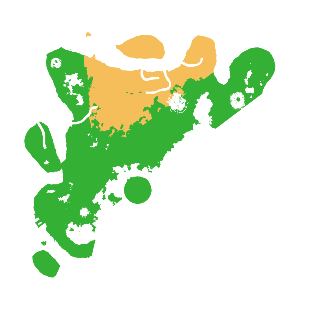 Biome Rust Map: Procedural Map, Size: 3000, Seed: 2072212228