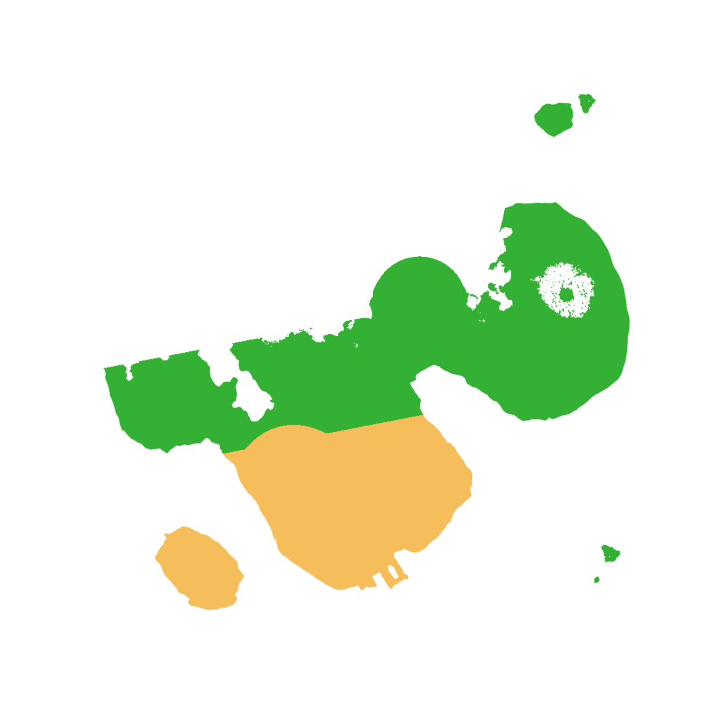 Biome Rust Map: Procedural Map, Size: 2000, Seed: 534