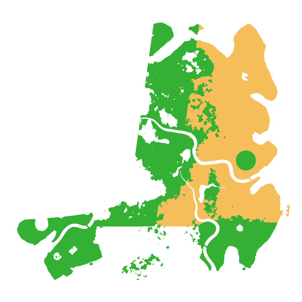Biome Rust Map: Procedural Map, Size: 4000, Seed: 1314