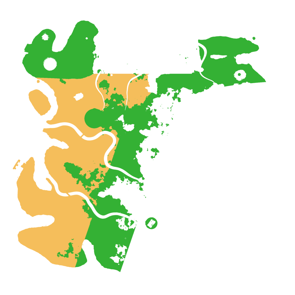 Biome Rust Map: Procedural Map, Size: 4000, Seed: 662273252