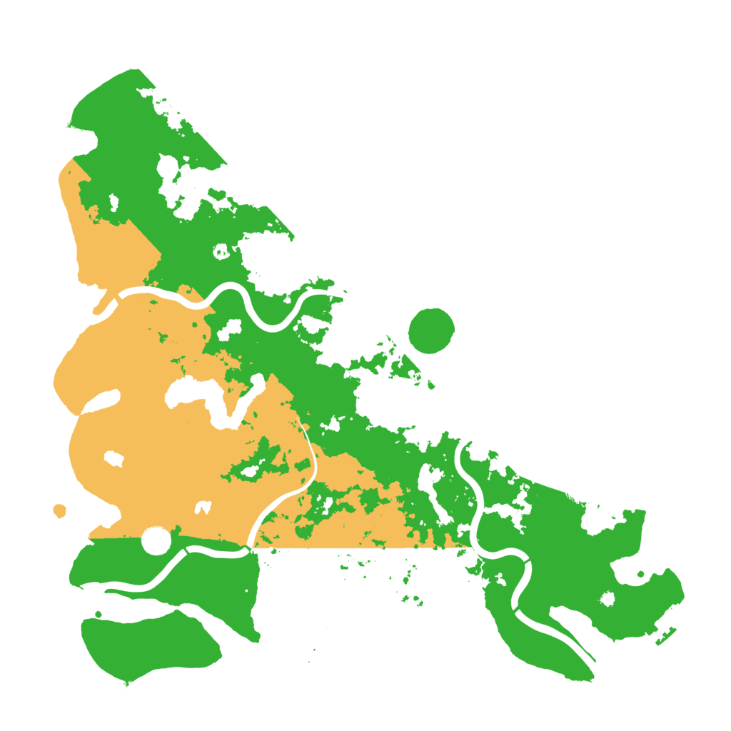 Biome Rust Map: Procedural Map, Size: 4500, Seed: 838268999