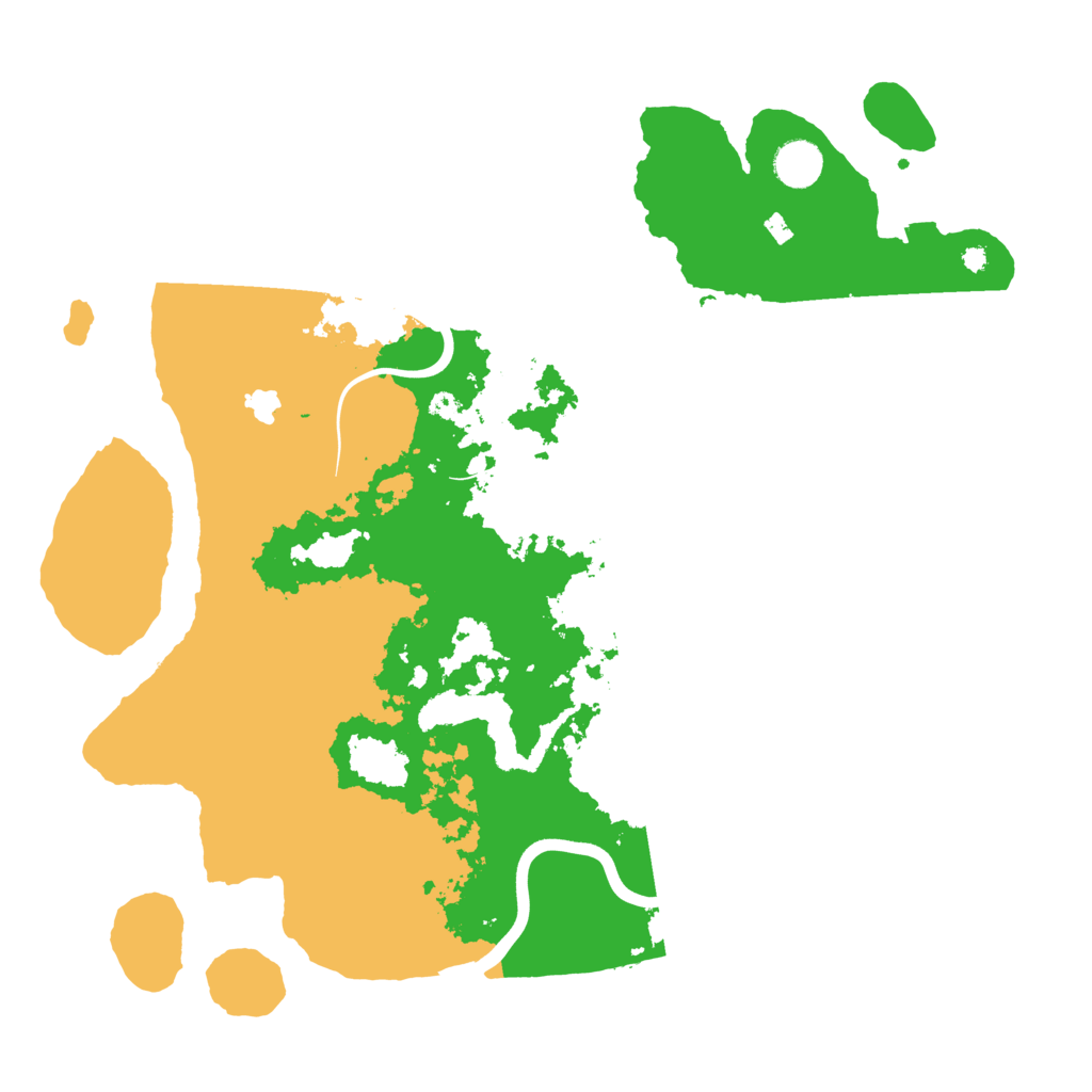 Biome Rust Map: Procedural Map, Size: 4000, Seed: 957912