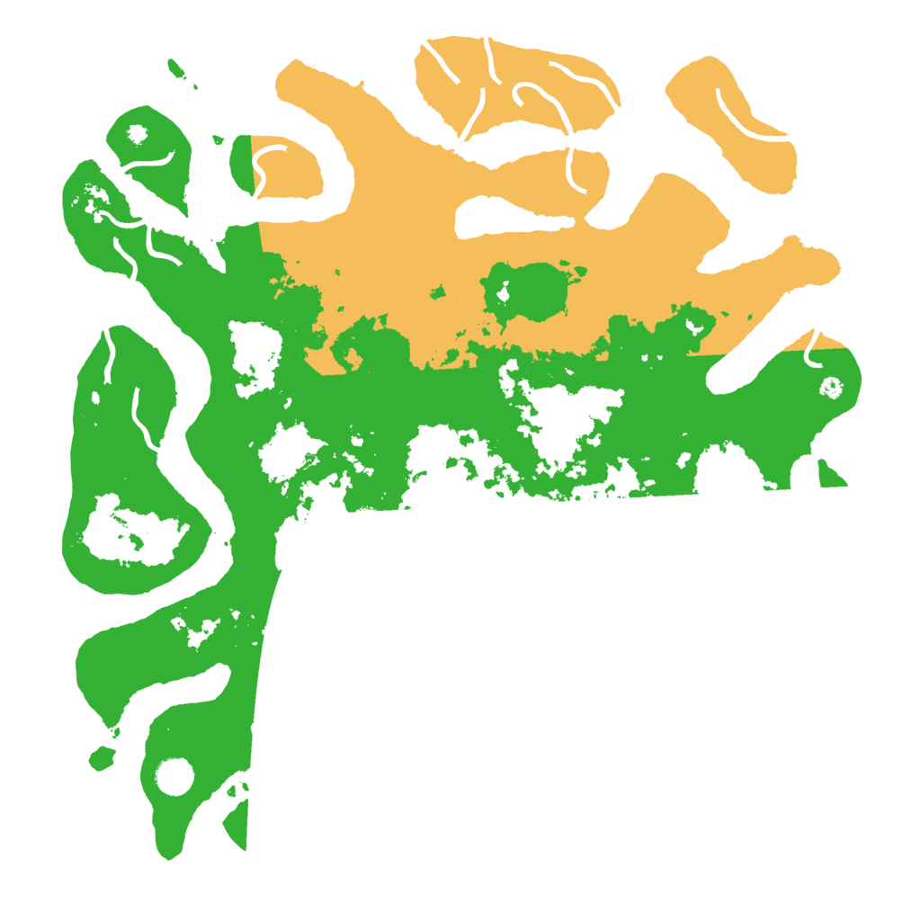 Biome Rust Map: Procedural Map, Size: 4300, Seed: 987654321