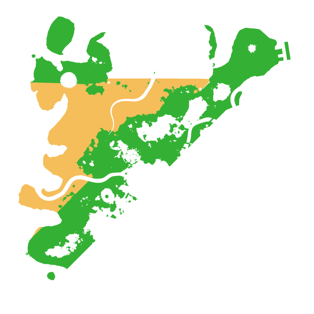 Biome Rust Map: Procedural Map, Size: 3500, Seed: 1711554368
