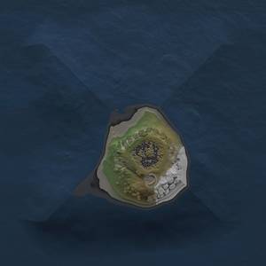 Thumbnail Rust Map: Procedural Map, Size: 1000, Seed: 10, 3 Monuments